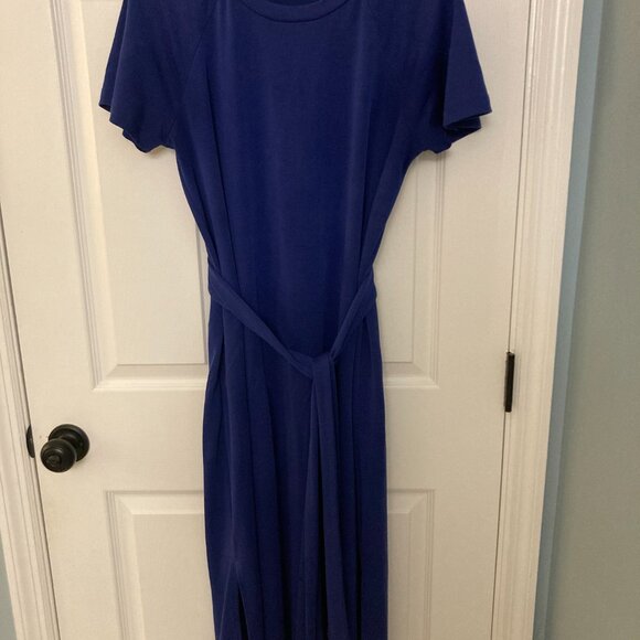 Seraphine Maternity Blue T-Shirt Dress - Picture 7 of 7